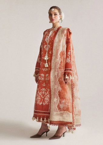 Luxury Dhanak 3 Piece Embroidered
