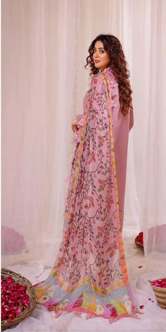 Luxury Dhanak 3 Piece Embroidered