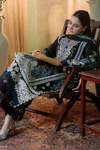 Luxury Dhanak 3 Piece Embroidered