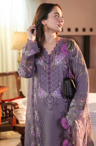 Luxury Dhanak 3 Piece Embroidered