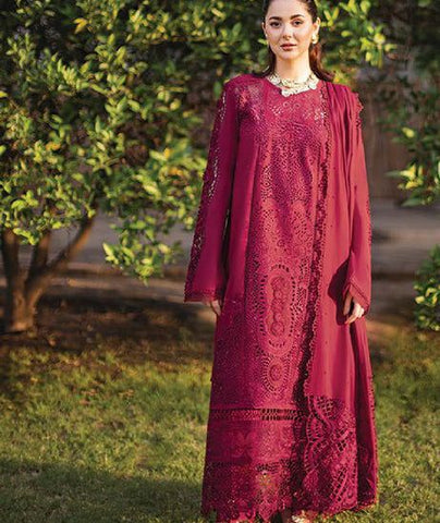 Luxury Lawn 3Pc Fancy Embroidered