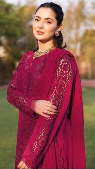 Luxury Lawn 3Pc Fancy Embroidered