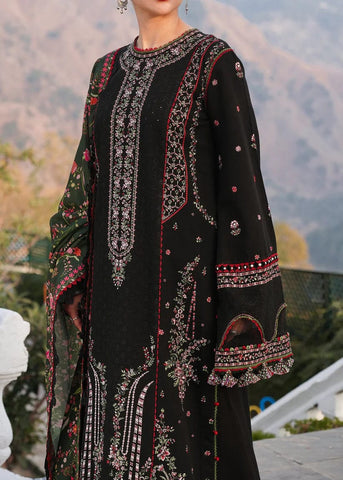 Elegant Dhanak 3 Piece Embroidered