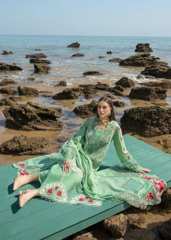 Luxury Lawn 3Pc Embroidered