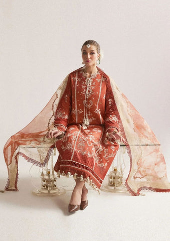 Luxury Dhanak 3 Piece Embroidered