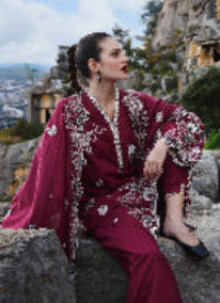 Elegant Dhanak 3 Piece Embroidered