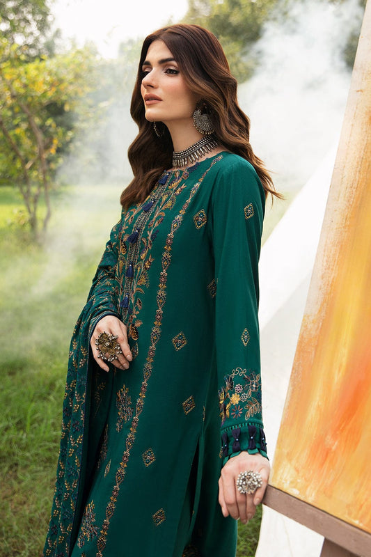 Luxury Dhanak 3 Piece Embroidered