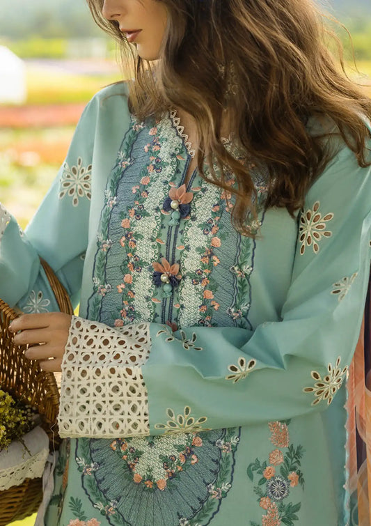 Soft Dhanak 3 Piece Embroidered with Printed pashmina and wool Shawl