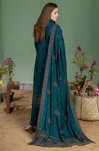 Luxury Dhanak 3 Piece Embroidered