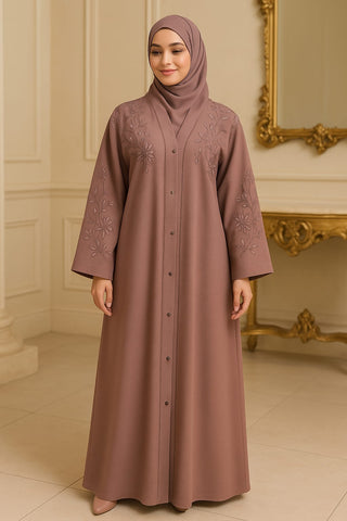 Premium Nida Zoom Embroidered Abaya