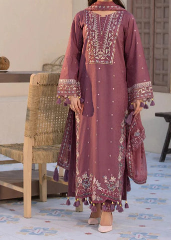 Premium Dhanak 3 Piece Embroidered