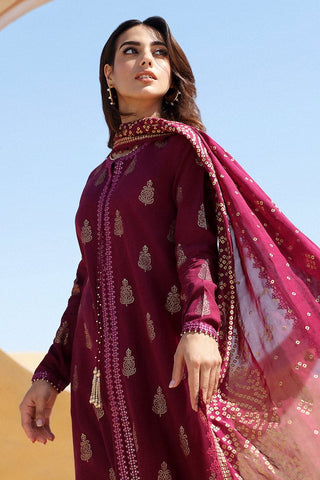 Luxury Dhanak 3 Piece Embroidered