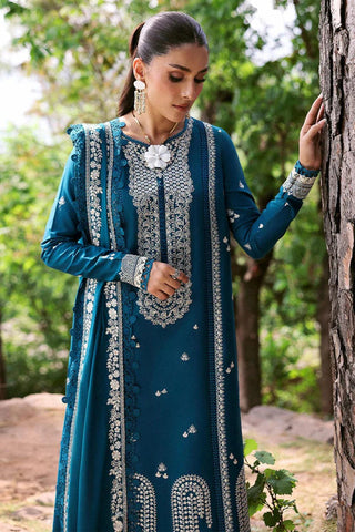 Luxury Dhanak 3 Piece Embroidered
