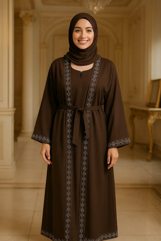 Elegant Nida Zoom Abaya