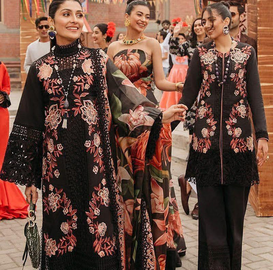 Lawn 3 Piece Suit Embroidered