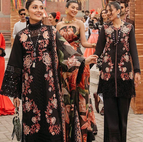 Lawn 3 Piece Suit Embroidered
