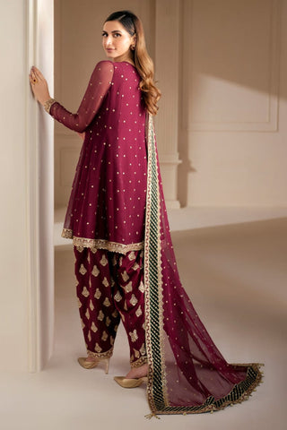 Premium Dhanak 3 Piece Embroidered