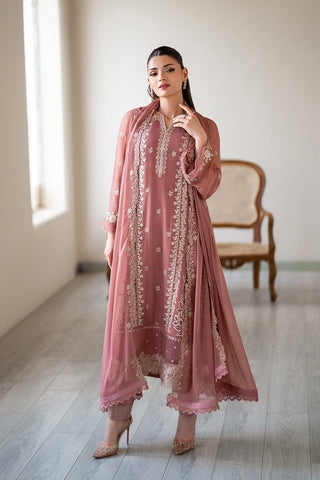 Premium Dhanak 3 Piece Embroidered