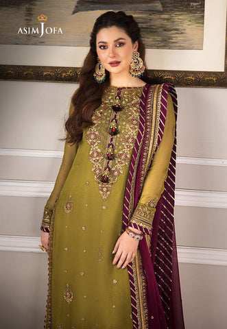 Premium Dhanak 3 Piece Embroidered