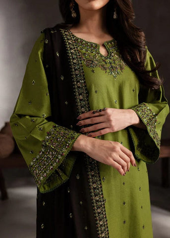 Luxury Dhanak 3 Piece Embroidered