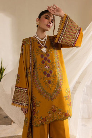 Premium Dhanak 3 Piece Embroidered