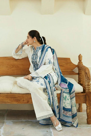 Premium Dhanak 3 Piece Embroidered