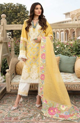 Fine Quality Lawn 3Pc Embroidered