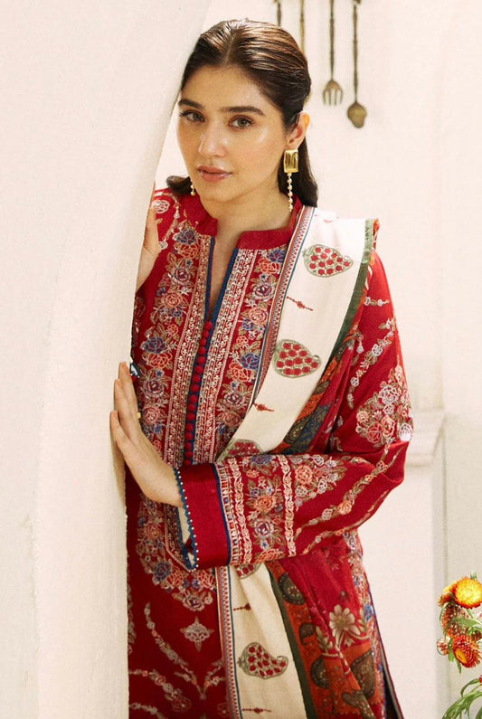 Luxury Lawn 3Pc Embroidered