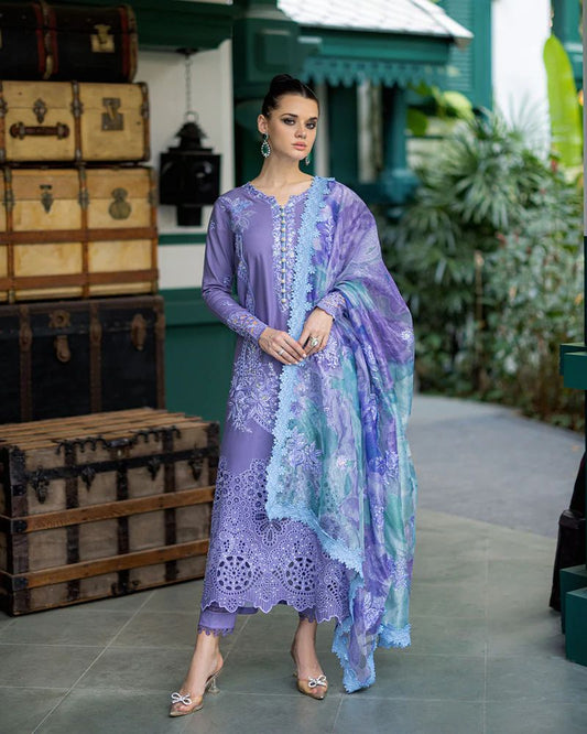 Fine Quality Lawn 3Pc Embroidered