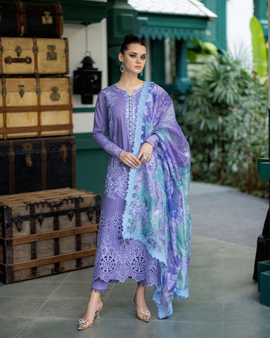 Fine Quality Lawn 3Pc Embroidered