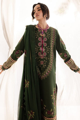 Luxury Dhanak 3 Piece Embroidered