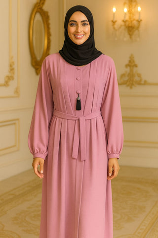 Gown Style Double Plaited Abaya