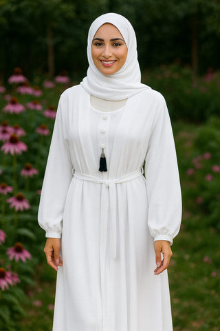 Gown Style Double Plaited Abaya