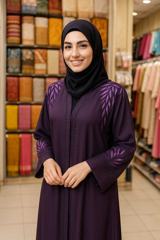 Premium Nida Embroidered Abaya