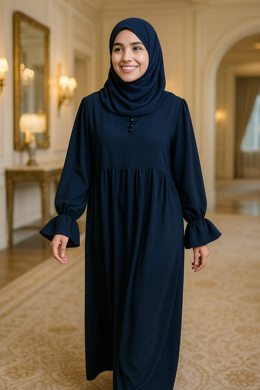 Premium Nida Abaya Boutique Style