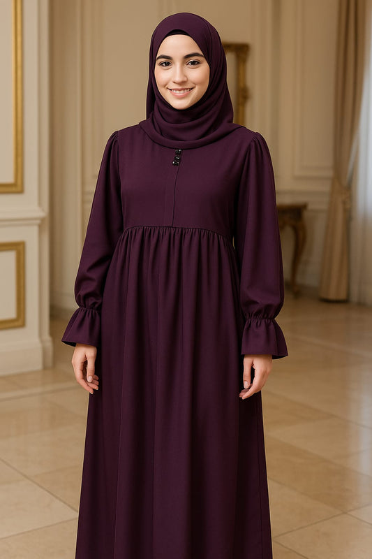 Premium Nida Abaya Boutique Style
