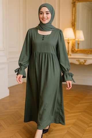 Premium Nida Abaya Boutique Style