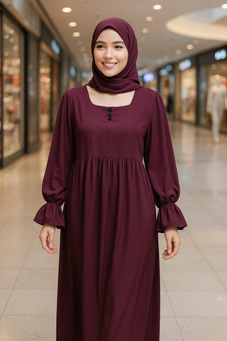 Premium Nida Abaya Boutique Style
