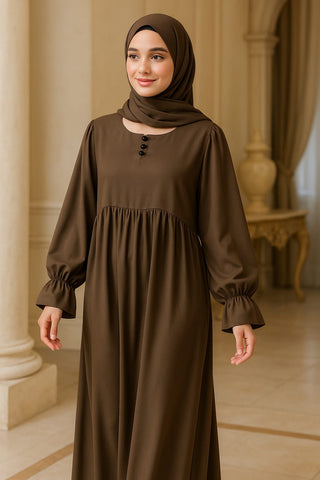 Premium Nida Abaya Boutique Style