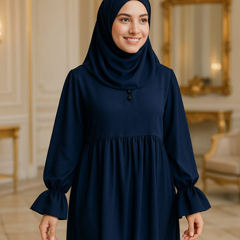 Premium Nida Abaya Boutique Style