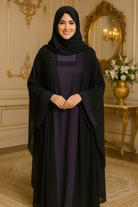 Luxury Dubble Abaya Kaftan Style