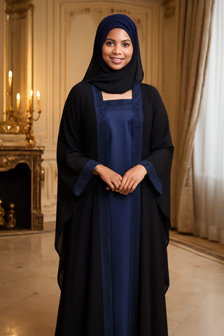 Luxury Dubble Abaya Kaftan Style