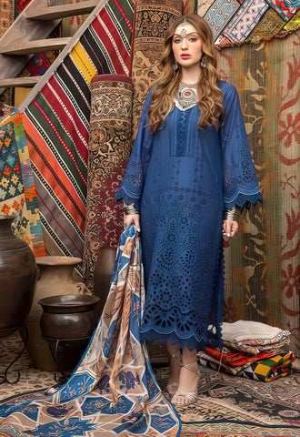 Fine Quality Lawn 3Pc ChikanKari