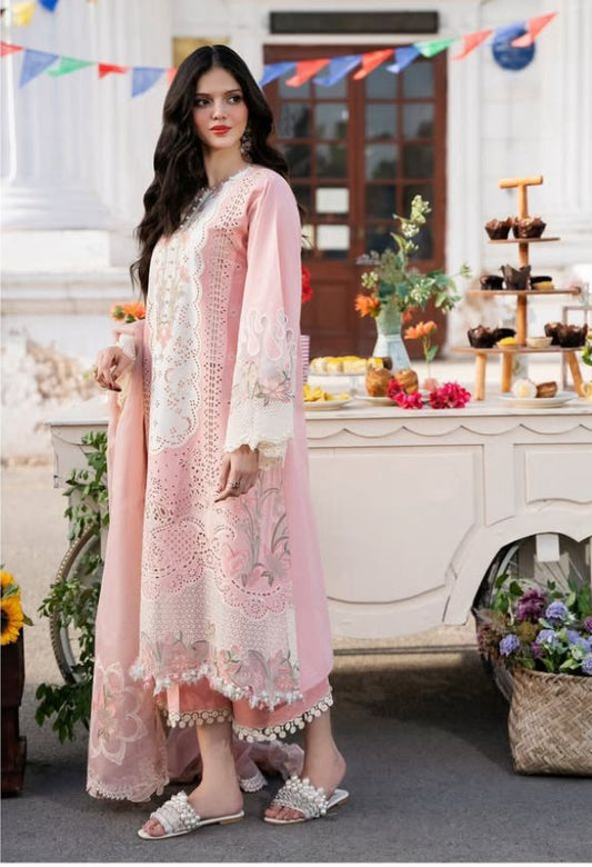 Luxury Lawn 3 Piece ChikanKari