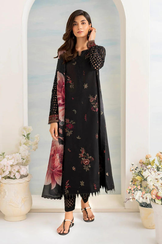 Fine Quality Lawn 3Pc Embroidered