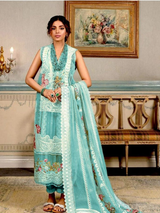 Luxury Lawn 3Pc Embroidered