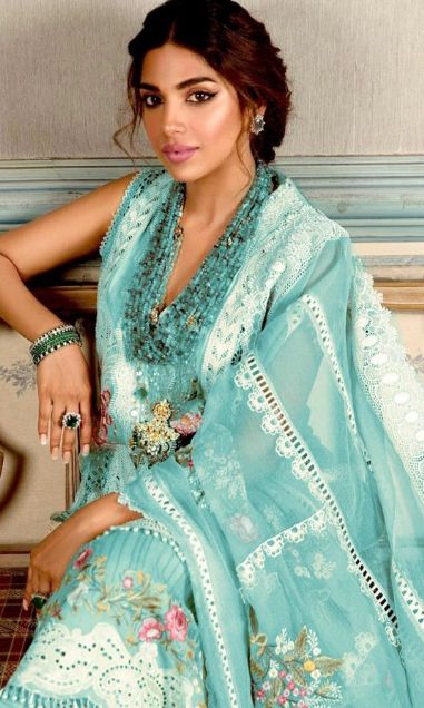 Luxury Lawn 3Pc Embroidered