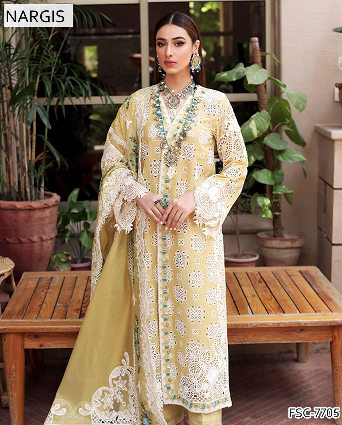 Luxury Lawn 3 Piece Embroidered