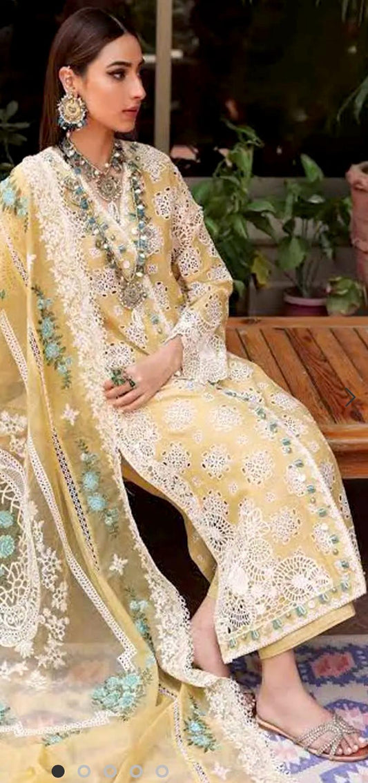 Luxury Lawn 3 Piece Embroidered