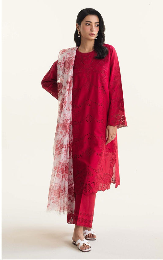 Luxury Lawn 3 Piece Embroidered